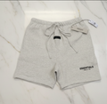 White oatmeal shorts