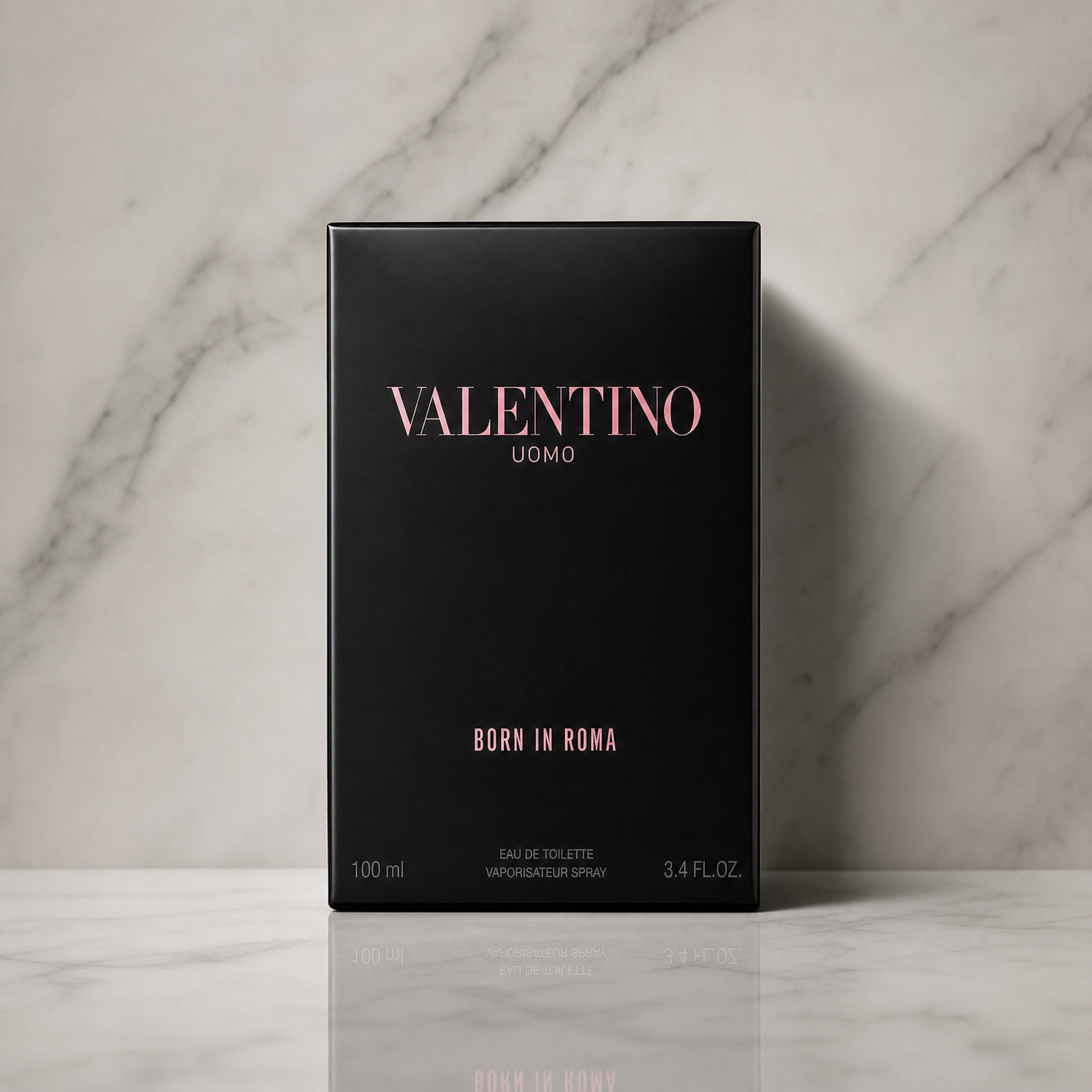 Black and purple cologne