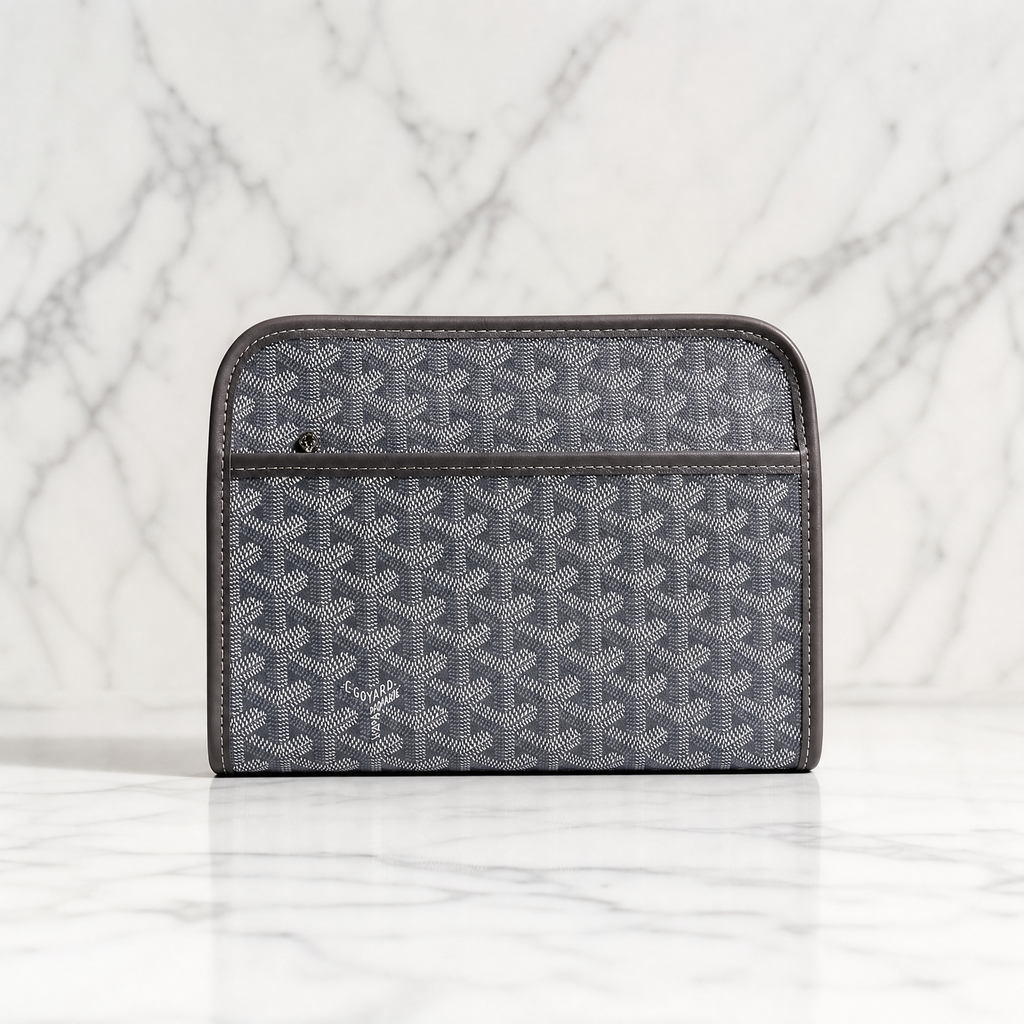 Gray yard pouch bag