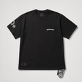 Black and multi-color T-shirt